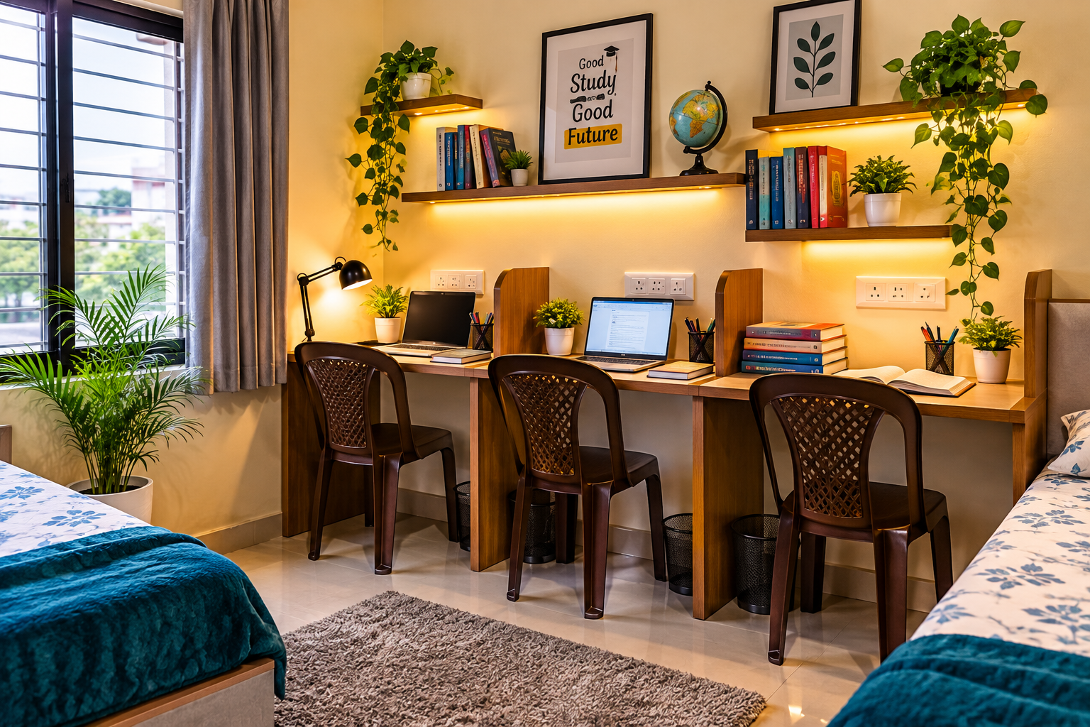 Study and work space